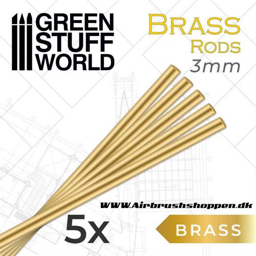 Messing stav - Pinning Brass Rods 3mm GSW